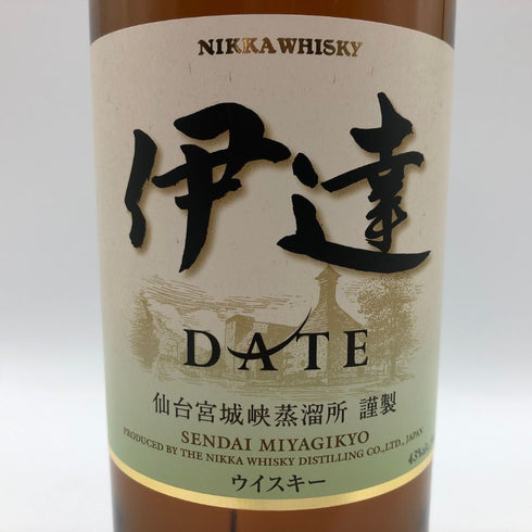 東京都限定◆ニッカ 伊達 ブレンデッド ウイスキー 700ml 43% NIKKA DATE 【K0】